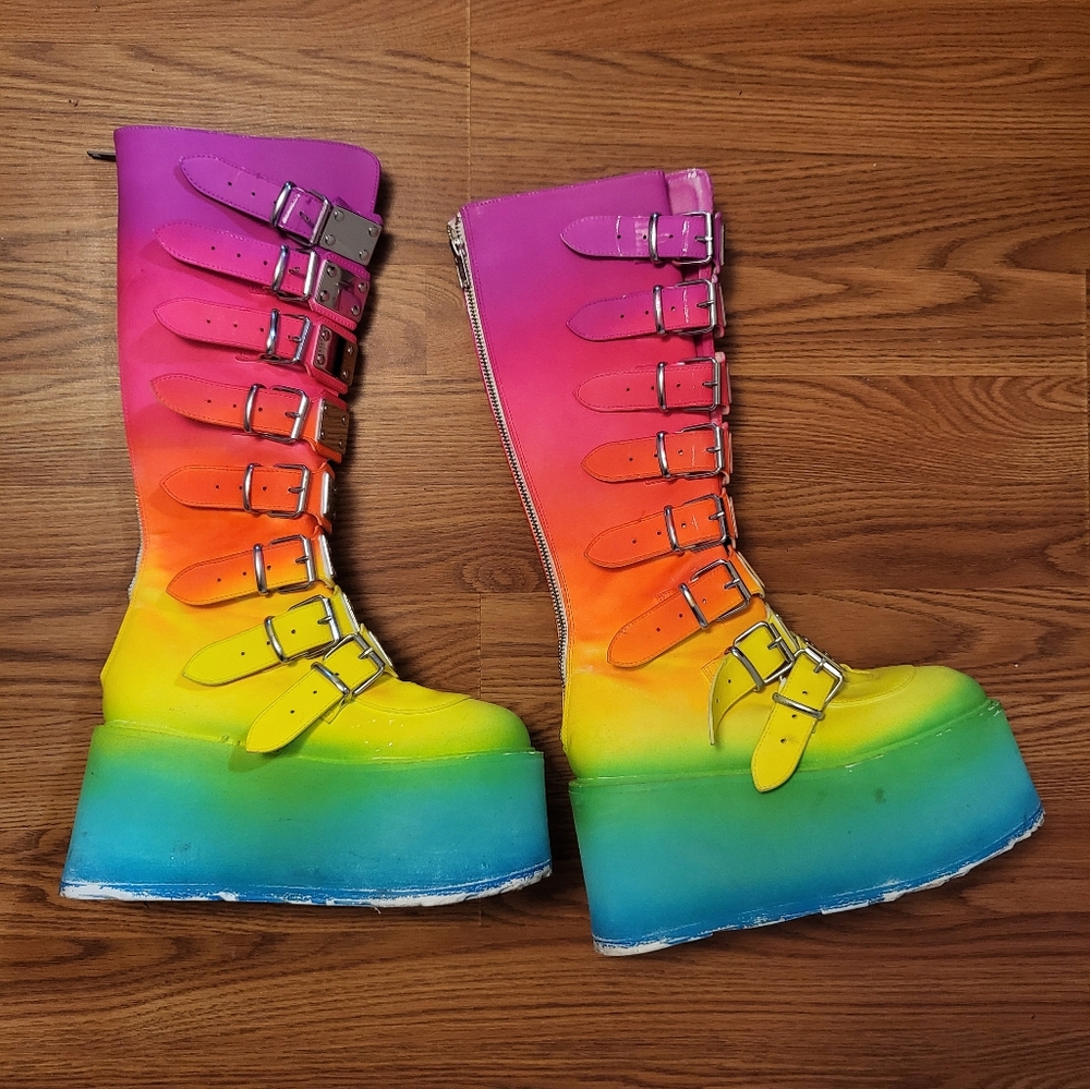 Demonia SPVCE ISLAND custom boots